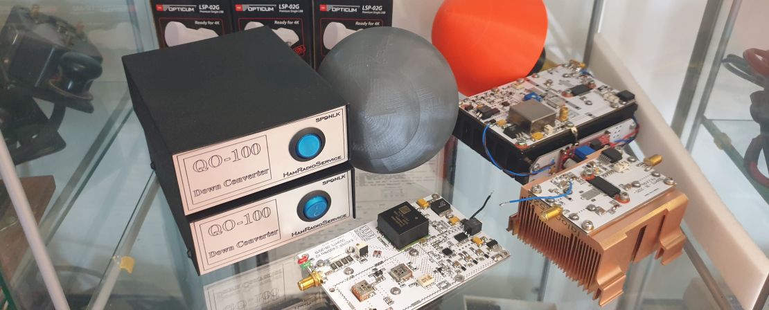 Wszystko co potrzebne do pracy przez QO100